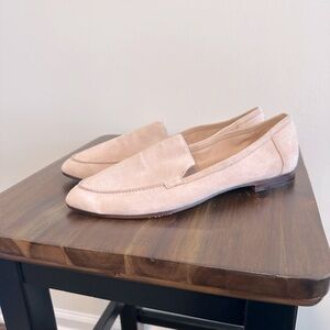 kate spade Blush Pink Suede Loafers